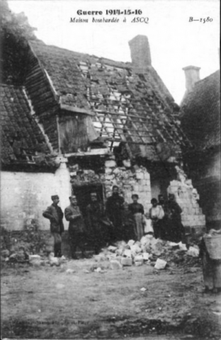 37 ascq - maison bombardee 14-16